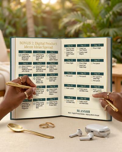 BONUS 1: The 30-Day Digital Income Action Plan