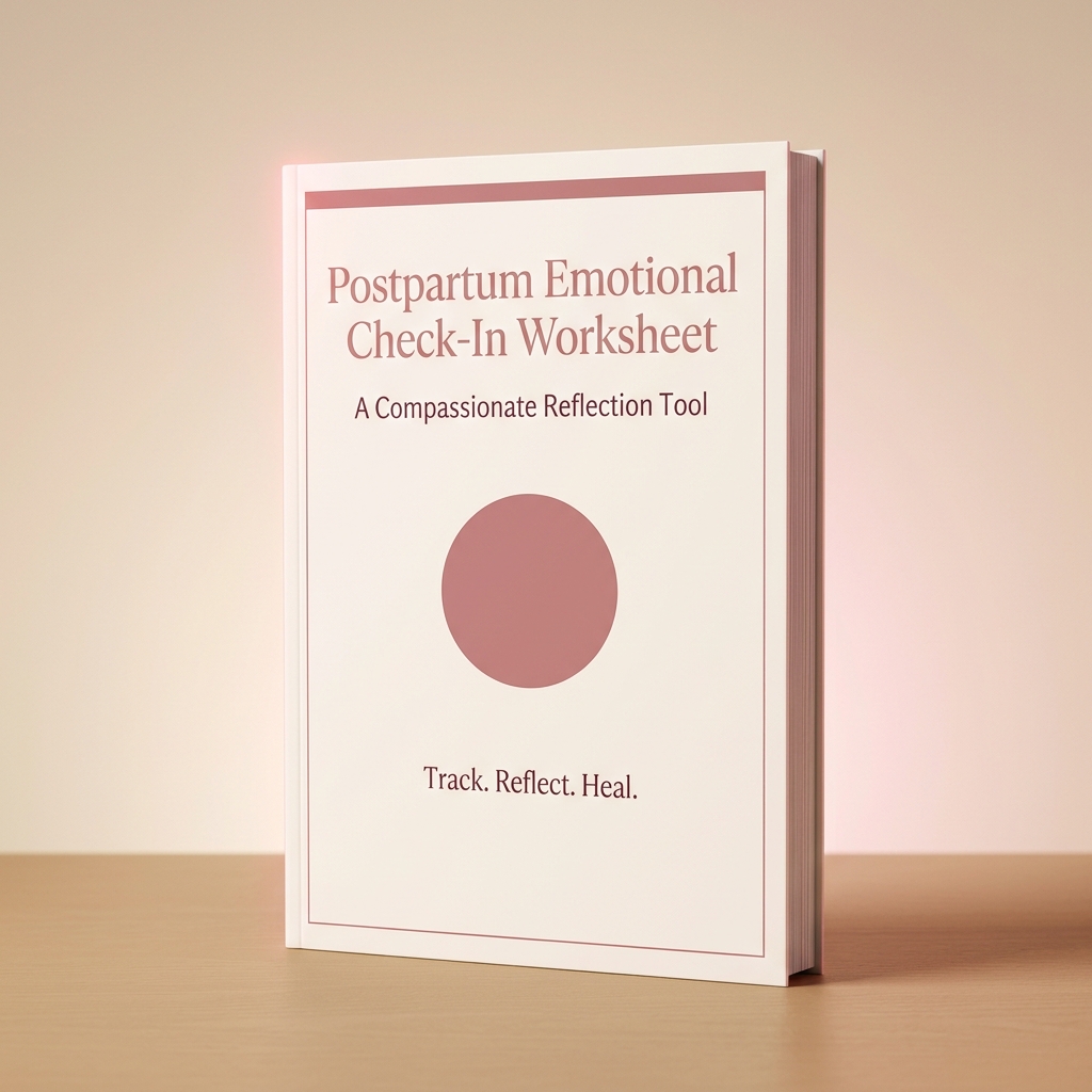 Bonus 1 - Postpartum Emotional Check-In Worksheet