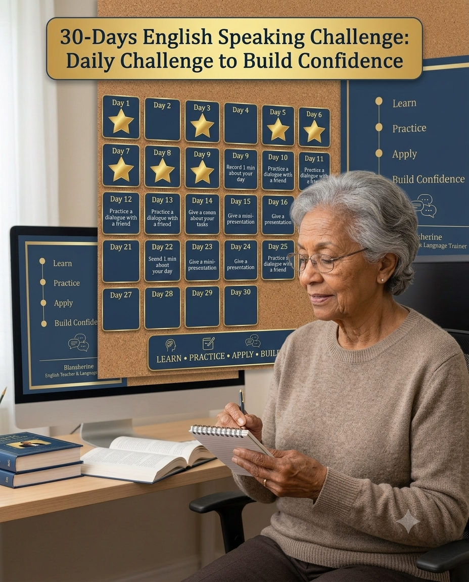 30-Day English Speaking Challenge