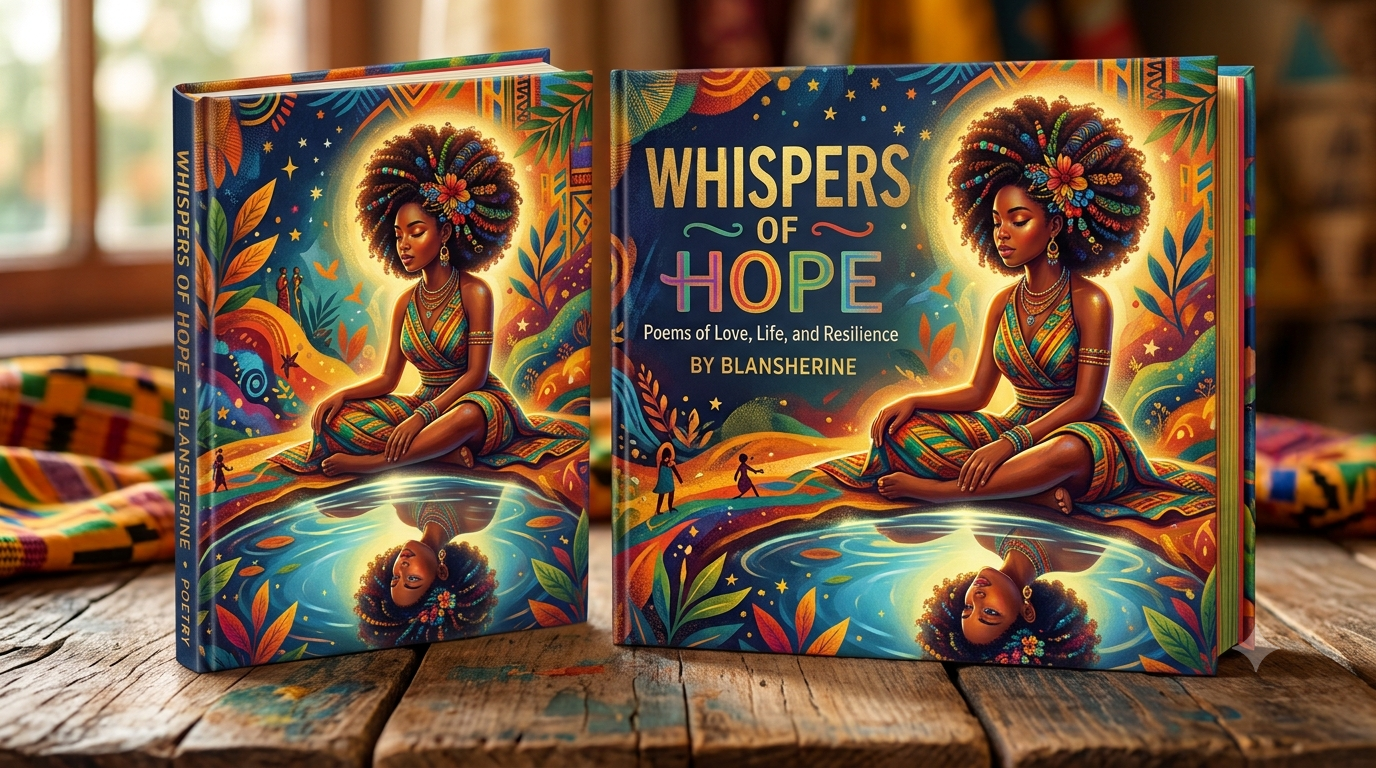 Whispers of Hope - Poetry Collection Mockup