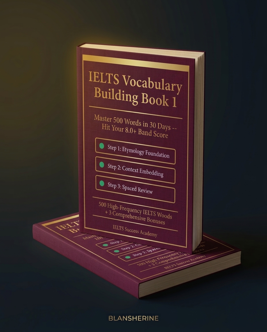IELTS Vocabulary Building Book 1 - Product Cover